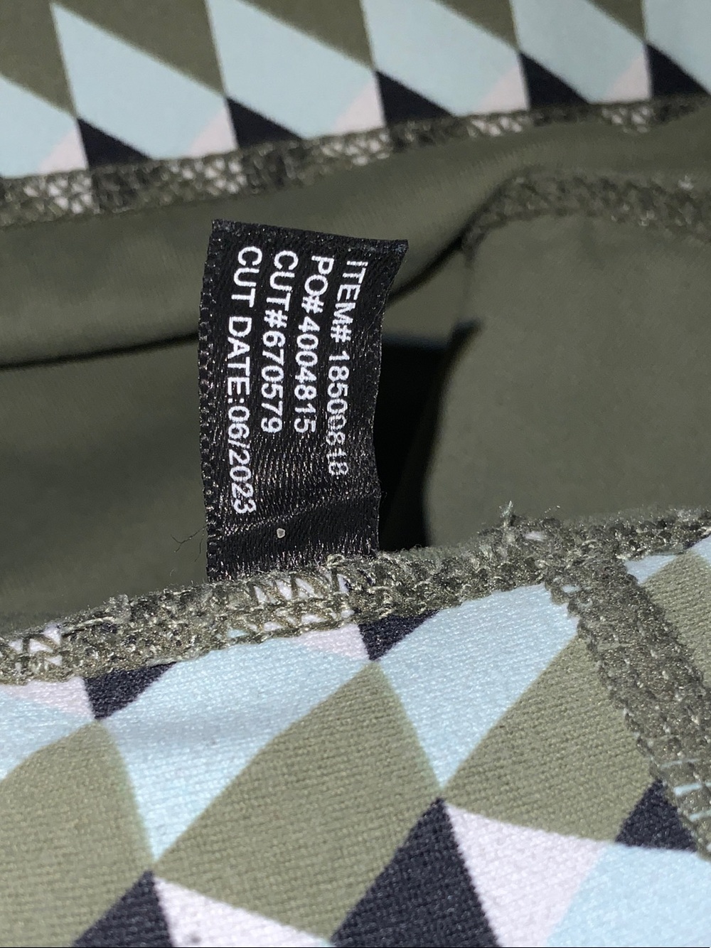 Torrid Geometric Racerback Sports Bra - Picture 7 of 7